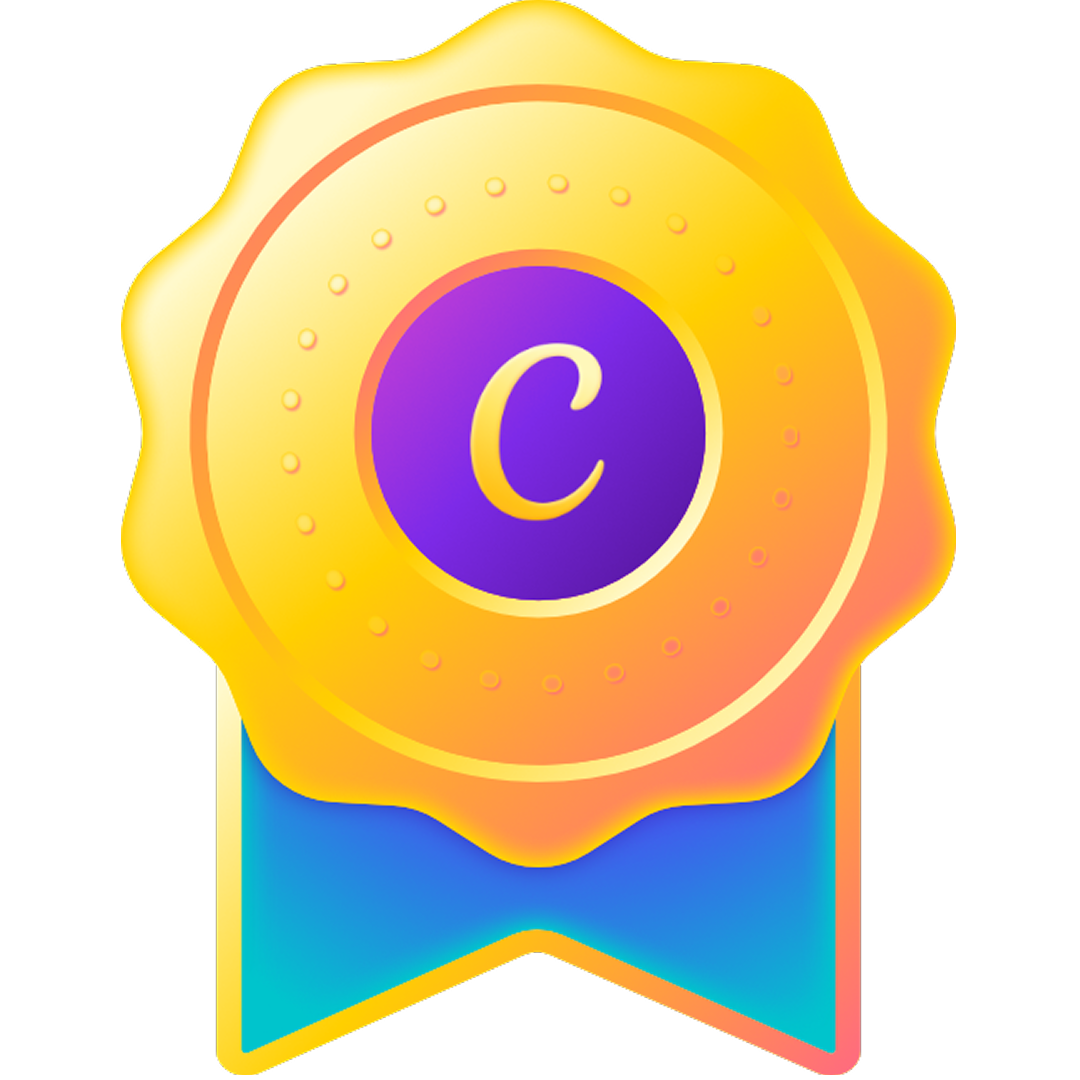 Luca Alexandru Dragomir Canva Essentials certification badge